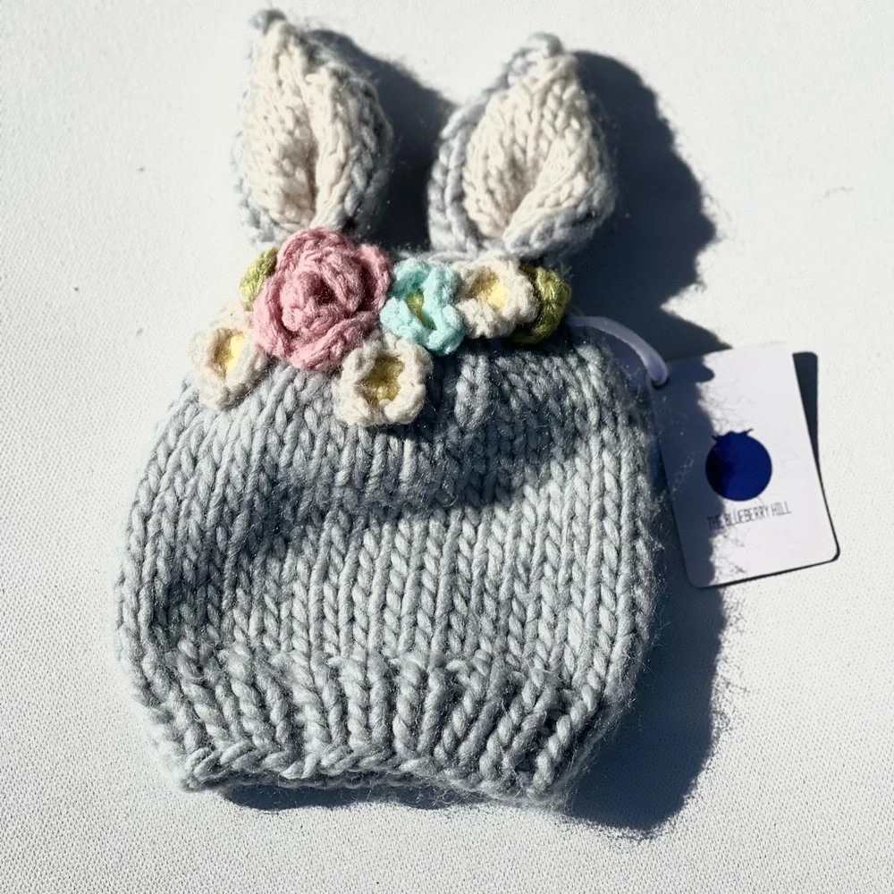 The Blueberry Hill Bunny Hat NWT
